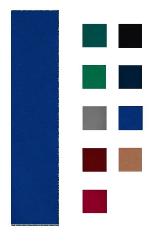 Accuplay Pre Cut Worsted Fast Speed Pool Felt - Billiard Cloth Blue For 9' Table 